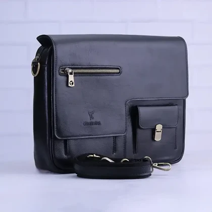 کیف رودوشی چرمسال مدل 727 سایز بزرگ