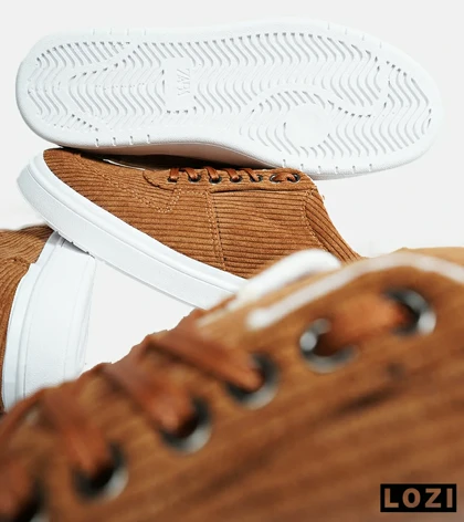 کفش کتانی کژوال مردانه قهوه ای ZARA مدل 6805