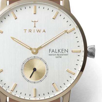 ساعت مچی عقربه ای زنانه مردانه تریوا (TRIWA) مدل Birch falken