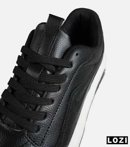 کفش کتانی مردانه و زنانه مشکی سفید NIKE Just Do It مدل 7818