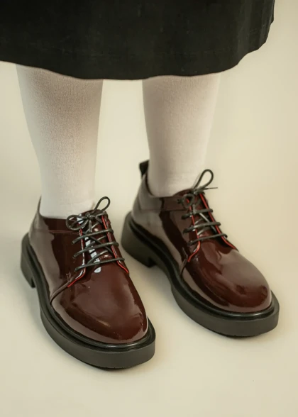 کفش کلاسیک چرم زنانه مدل سناتور