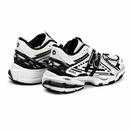 کتانی مردانه و بزرگ پا نیوبالانس سفید مشکی New BALANCE 1906