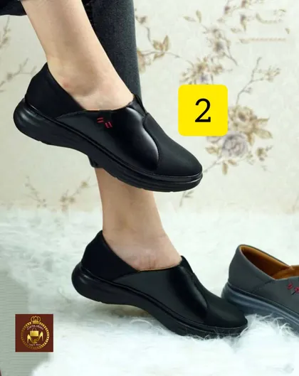 کفش کالج زنانه تمام طبی مدل تابان