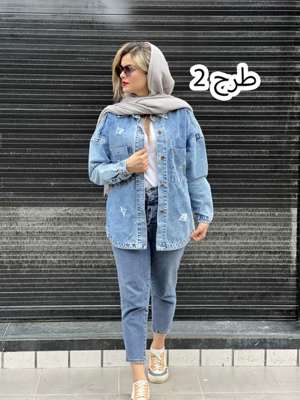 مانتو جین ضخیم