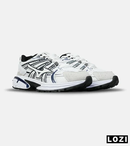 کفش کتانی مردانه و زنانه سفید آبی MIZUNO مدل 8596