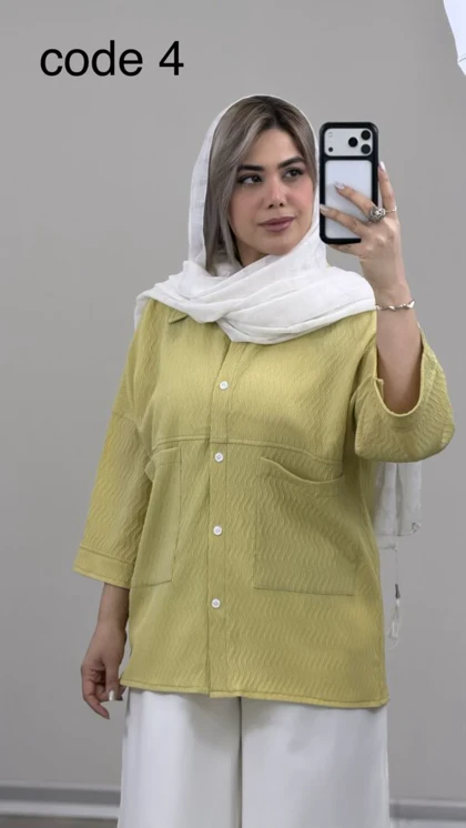 شومیز زنانه جکوار کیانا علیدسا