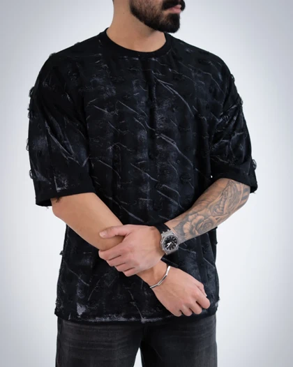 تیشرت مردانه زاپ‌دار_کد4379