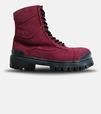 بوت مردانه قرمز BALENCIAGA