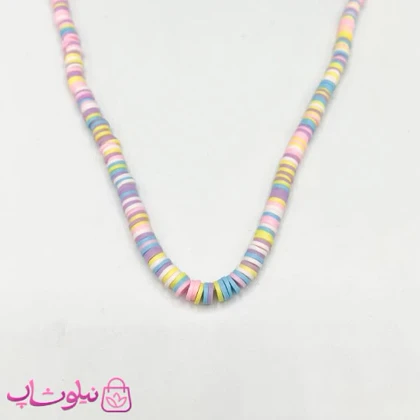 گردنبند زنانه فیمو با طرح هفت رنگ کد 30