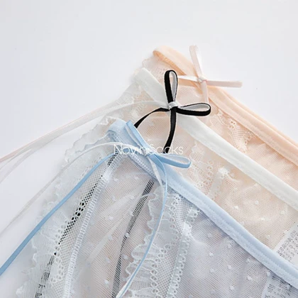 شورت توری خال‌خالی ( مناسب برای سایز 38 الی 42)