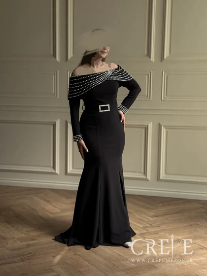 ماکسی والن دار مرواریدی