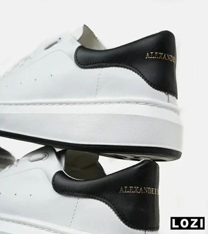 کفش کتانی مردانه کژوال سفید Alexander McQueen