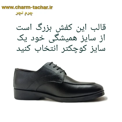 کفش مردانه رسمی چرم طبیعیsi189