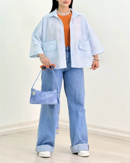 شومیز پانچ سارا(38)کد:5649