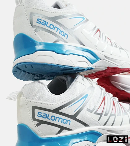 کفش کتانی بزرگ پا سفید قرمز ابی سالومون Salomon X ULTRA