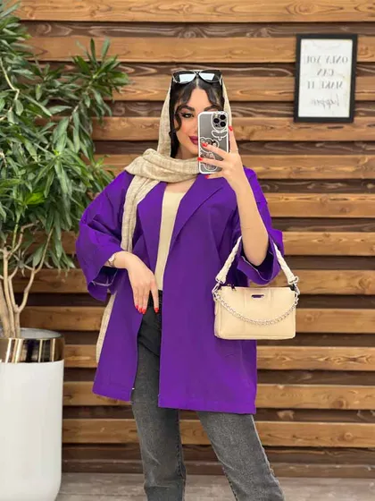 مانتو لینن پانچ پایین گت
