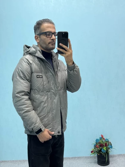 کاپشن مردانه سیلیکونی کار وارداتی درجه یک