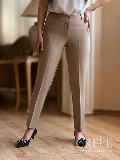 شلوار زنانه کلاسیک ساده قد 90