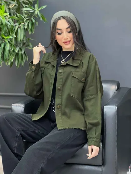 کت کتان پایین ریش