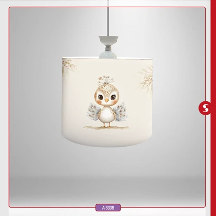 لوستر اتاق کودک برند مینوریا طرح دخترانه کد p-507
