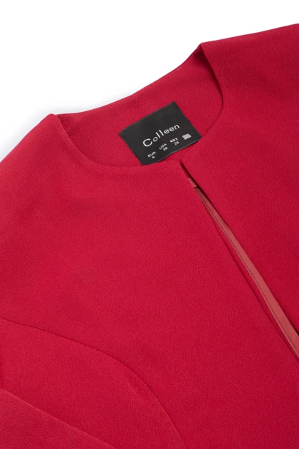 کت کرپ زرشکی - 2138