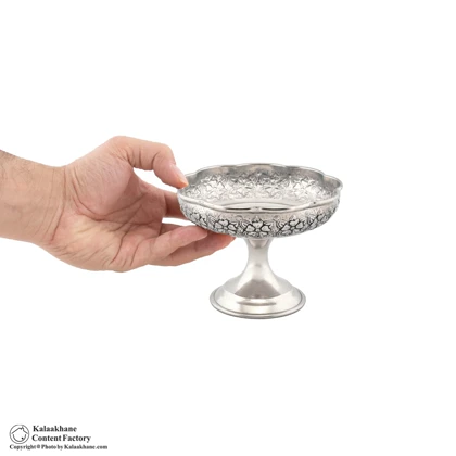 بستنی خوری مس دیبا رنگ کروم کد 1084