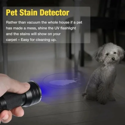 چراغ قوه UV مدل LED Scorpion Flashlight باتری خور