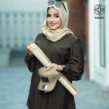 شومیز پاستیلی قهوه ای