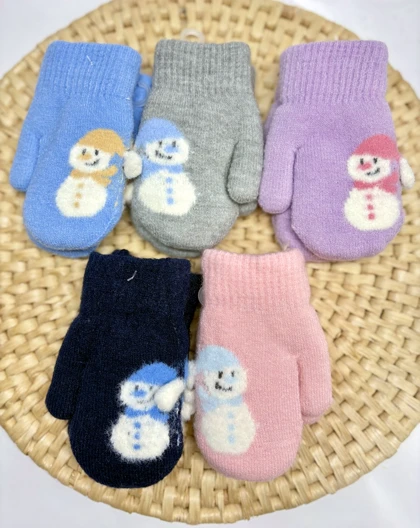 دستکش بچگانه بافتی