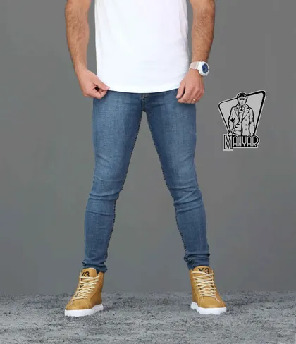 شلوار جین آبی تیره ZARA