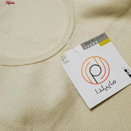 کراپ تاپ زنانه رنگ کرم ماییلدا مدل 5370-563