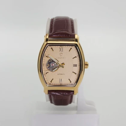 ساعت مچی مردانه چنکسی Chenxi CX8815 موتور اتوماتیک با بند چرم