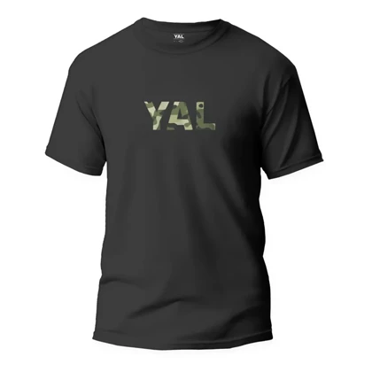 تیشرت بیسیک اسپرت یل مدل CN-Yal-26037 مشکی