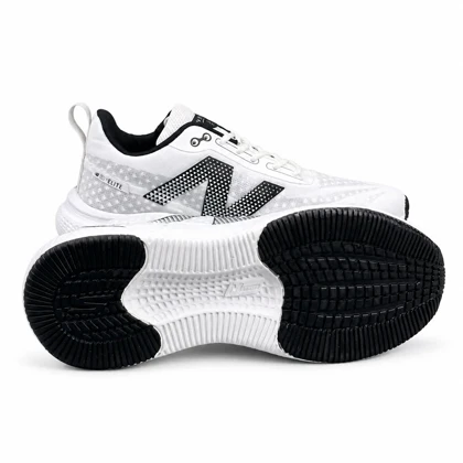 کتانی مردانه مدل رانینگ نیوبالانس سفید مشکی New BALANCE