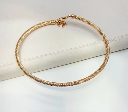 طوق زنانه ژوپینگ طرح طلا