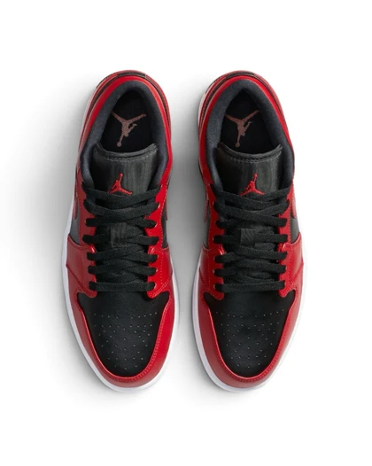 کتانی ویتنامی ایر جردن وان لو مشکی قرمزNike Air Jordan 1 Low Reverse Bred