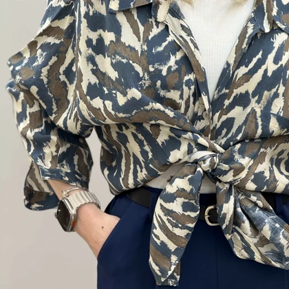 شومیز آبرنگی پری