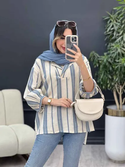 مانتو جلو بسته آروشا