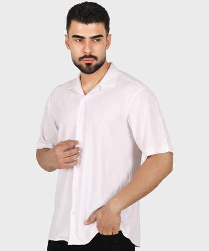 پیراهن لش مردانه یقه انگلیسی و کنفی 4033