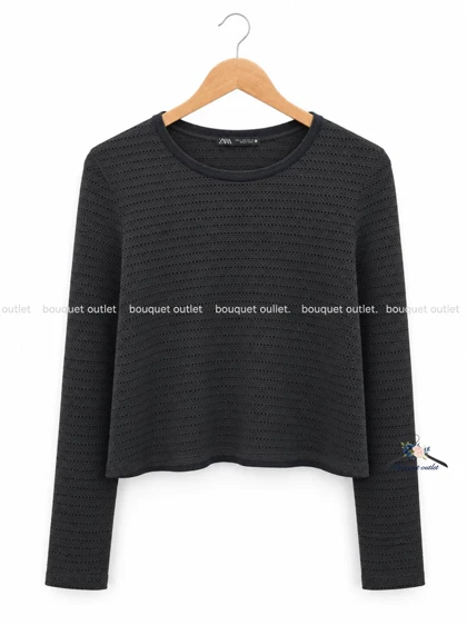 شومیز مشکی زنانه برند زارا ZARA
