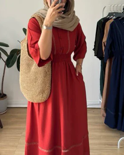 پیراهن مانتویی گلپری 1