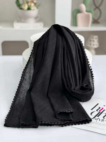 شال مشکی کلارا