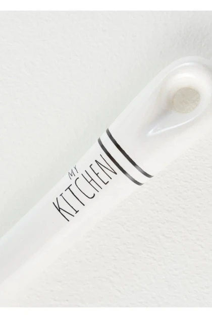 کفگیر شکاف‌دار Bella Maison مدل My Kitchen استیل - سفید