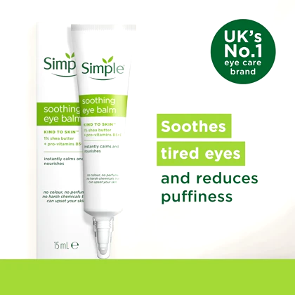 کرم دور چشم سیمپل مدل Soothing Eye Balm حجم 15 میلی لیتر
