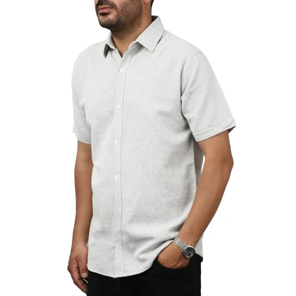 پیراهن آستین کوتاه بیسکوییتی سیزر مدل 15111799