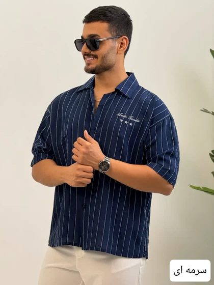 پیراهن مردانه پری_کد4476