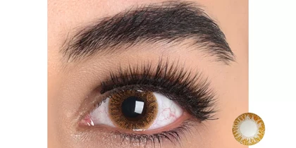لنز طبی رنگی سالانه مارشال Pretty Eyes 1T