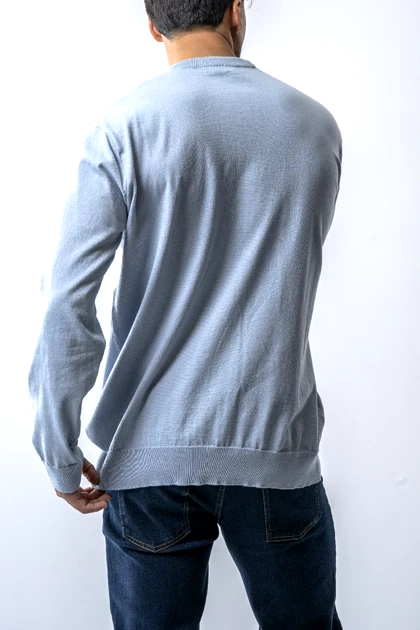 بافت آستین بلند بیسیک مردانه