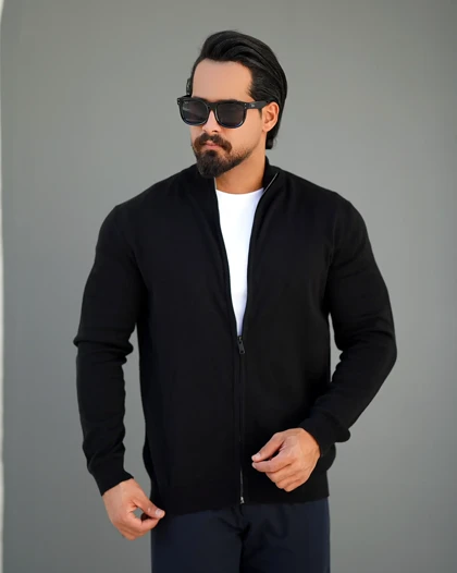 بافت تمام زیپ مردانه