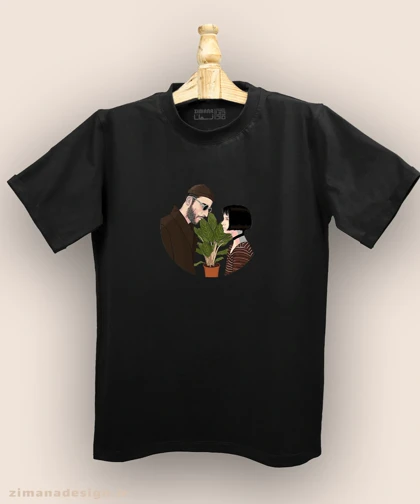 تیشرت مردانه و زنانه طرح لئون کد 974
